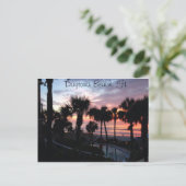 Daytona Beach, FL Sunrise Briefkaart (Staand voorkant)