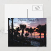 Daytona Beach, FL Sunrise Briefkaart (Voorkant / Achterkant)