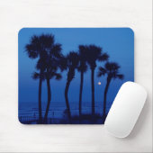 Daytona Beach FL Tropical Palm Tree Mousepad Muismat (Met muis)
