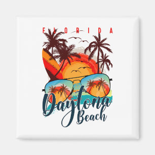 Daytona Beach Fl. Zomer Vakantie Trip - Florida B Magneet