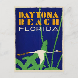Daytona Beach Florida 1919 kunstwerk Briefkaart