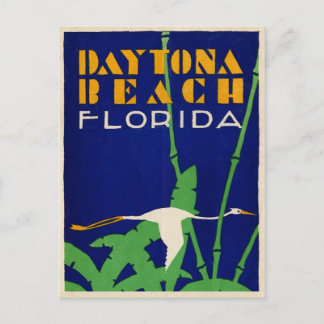 Daytona Beach Florida 1919 kunstwerk Briefkaart