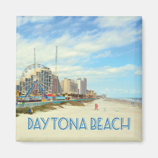 Daytona Beach Florida beach foto Magneet