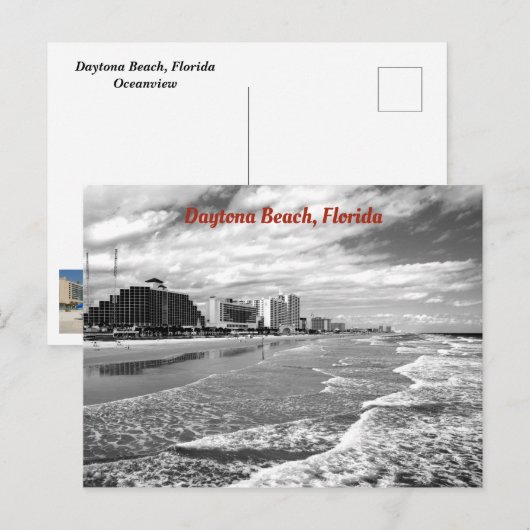 Daytona Beach, Florida Briefkaart (Voorkant / Achterkant)