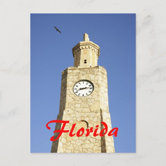 Daytona Beach, Florida Briefkaart (Voorkant)