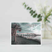 DAYTONA BEACH FLORIDA BRIEFKAART (Staand voorkant)