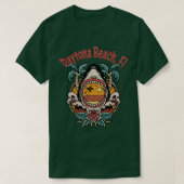 Daytona Beach Florida East Coast Stranden Surf Sur T-shirt (Design voorkant)