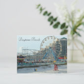 Daytona Beach Florida Fotografie Briefkaart Keepsl (Staand voorkant)