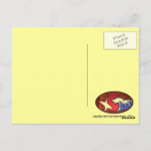 Daytona Beach Florida Groeten surf briefkaart (Achterkant)