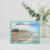 Daytona Beach Florida Holiday Briefkaart (Staand voorkant)