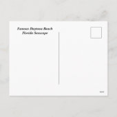 Daytona Beach Florida Holiday Briefkaart (Achterkant)