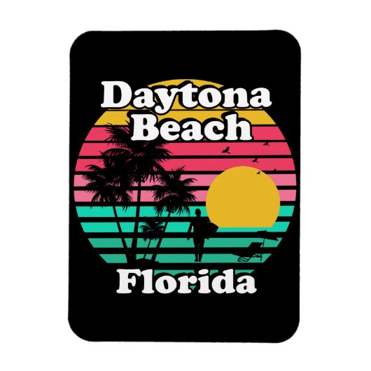 Daytona Beach Florida Magneet (Verticaal)