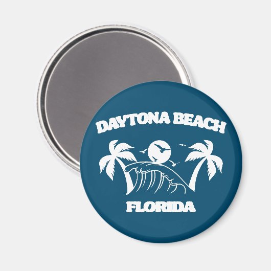 Daytona Beach Florida Magneet (Voorkant / Achterkant)
