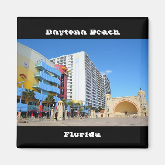 Daytona Beach, Florida Magneet (Voorkant)