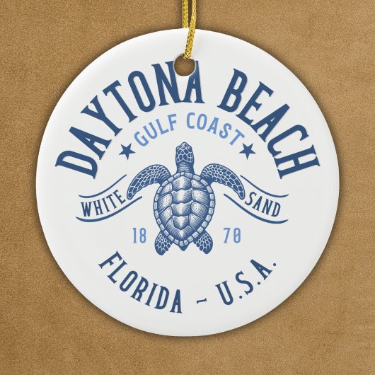 Daytona Beach Florida Paradise Beach Keramisch Ornament
