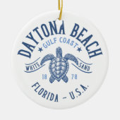 Daytona Beach Florida Paradise Beach Keramisch Ornament (Voorkant)