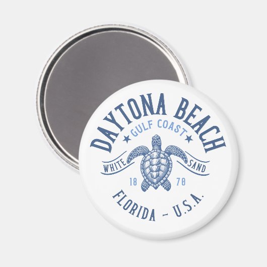 Daytona Beach Florida Paradise Beach Magneet (Voorkant / Achterkant)