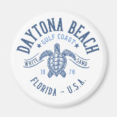 Daytona Beach Florida Paradise Beach Magneet (Voorkant)