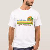 Daytona Beach Florida RETRO T shirt (Voorkant)