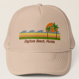 Daytona Beach Florida RETRO T shirt Trucker Pet