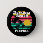  Daytona Beach Florida Ronde Button 5,7 Cm (Voorkant)
