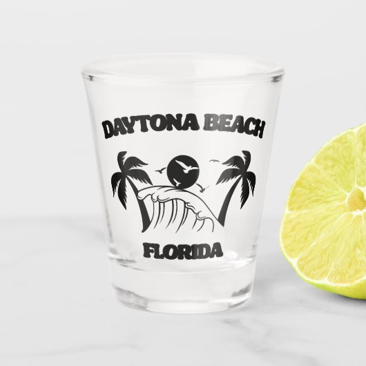 Daytona Beach Florida Shot Glas (Voorkant)