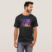 Daytona Beach Florida Summer Vacation Matching Fam T-shirt (Voorkant volledig)