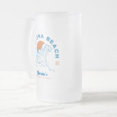 DAYTONA BEACH FLORIDA SUMMER WAVACATION MATGLAS BIERPUL (Voorkant links)