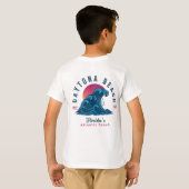 DAYTONA BEACH FLORIDA SUMMER WAVACATION T-SHIRT (Achterkant volledig)