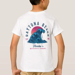 DAYTONA BEACH FLORIDA SUMMER WAVACATION T-SHIRT
