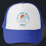 DAYTONA BEACH FLORIDA SUMMER WAVACATION TRUCKER PET<br><div class="desc">DAYTONA BEACH FLORIDA SUMMER WAVES VACATION - Dit  design Daytona Beach design met een silhouette zonsondergang,  zeemijlen en lijngolven om een lenteseizoen of wintervakantie in Florida te herinneren. Dit t-shirt maakt ook een geweldig cadeauidee voor degenen die van Daytona Beach Florida houden.</div>