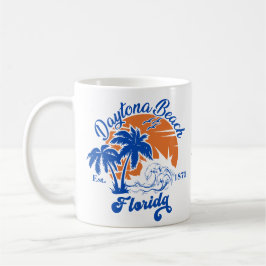 Daytona Beach Florida Summer Waves Vakantie jaren  Koffiemok
