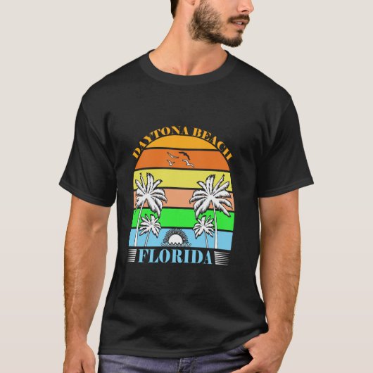 Daytona Beach Florida T-shirt (Voorkant)