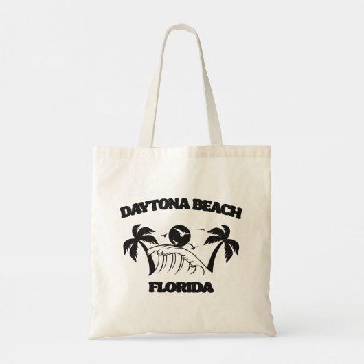 Daytona Beach Florida Tote Bag (Achterkant)