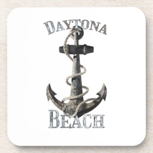Daytona Beach Florida Vacation Nautical Anchor Bier Onderzetter