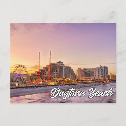 Daytona Beach, Florida, Verenigde Staten Briefkaart (Voorkant)