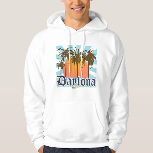 Daytona Beach Florida Verenigde Staten Hoodie (Voorkant)