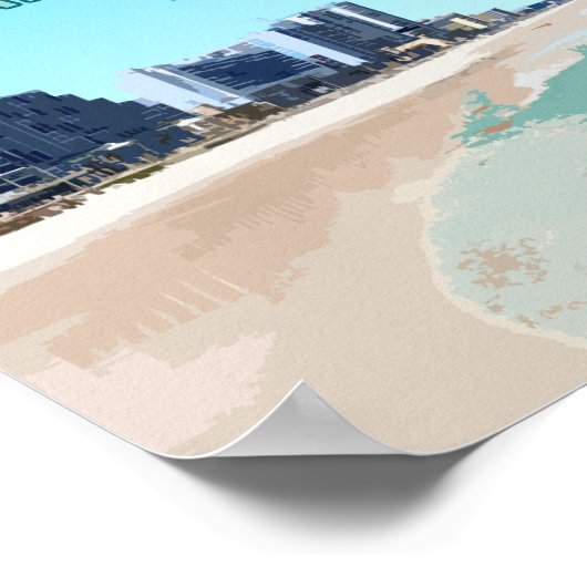 Daytona Beach Florida Vintage Poster (Hoek)