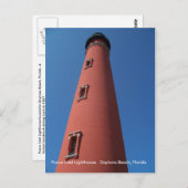 Daytona Beach Florida vuurtoren Briefkaart foto FL (Voorkant / Achterkant)