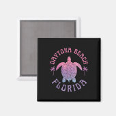 Daytona Beach Florida Zee Turtle Summer Vacking Magneet (Voorkant / Achterkant)