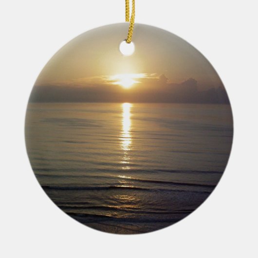 Daytona Beach Keramisch Ornament (Voorkant)
