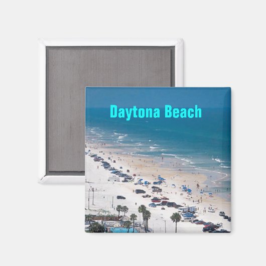 Daytona Beach magneet (Voorkant / Achterkant)