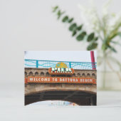Daytona Beach Main Pier Boardwalk Bridge Briefkaar Briefkaart (Staand voorkant)