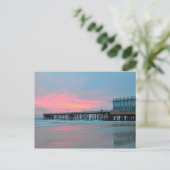 Daytona Beach Main Street Pier Sunrise Briefkaart (Staand voorkant)