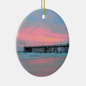Daytona Beach Main Street Pier Sunrise Ornament (Rechts)