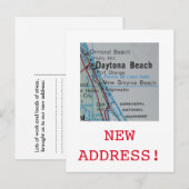 Daytona Beach Nieuwe aankondiging van het Adres (Voorkant / Achterkant)