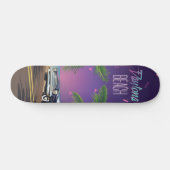 Daytona Beach Oude Auto Reisposter Persoonlijk Skateboard (Horizontaal)