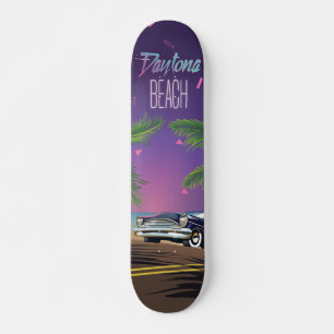 Daytona Beach Oude Auto Reisposter Persoonlijk Skateboard