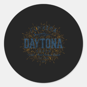 Daytona Beach Ronde Sticker