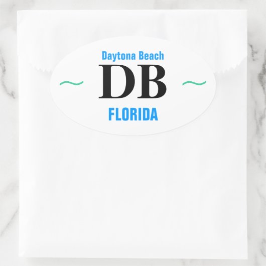 DAYTONA BEACH stickers (4) (Tas)